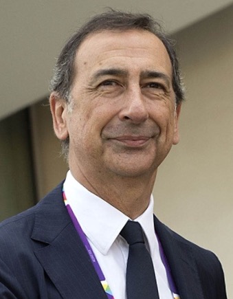 Ritratto d’archivio di Giuseppe Sala, pubblicato nel 2016