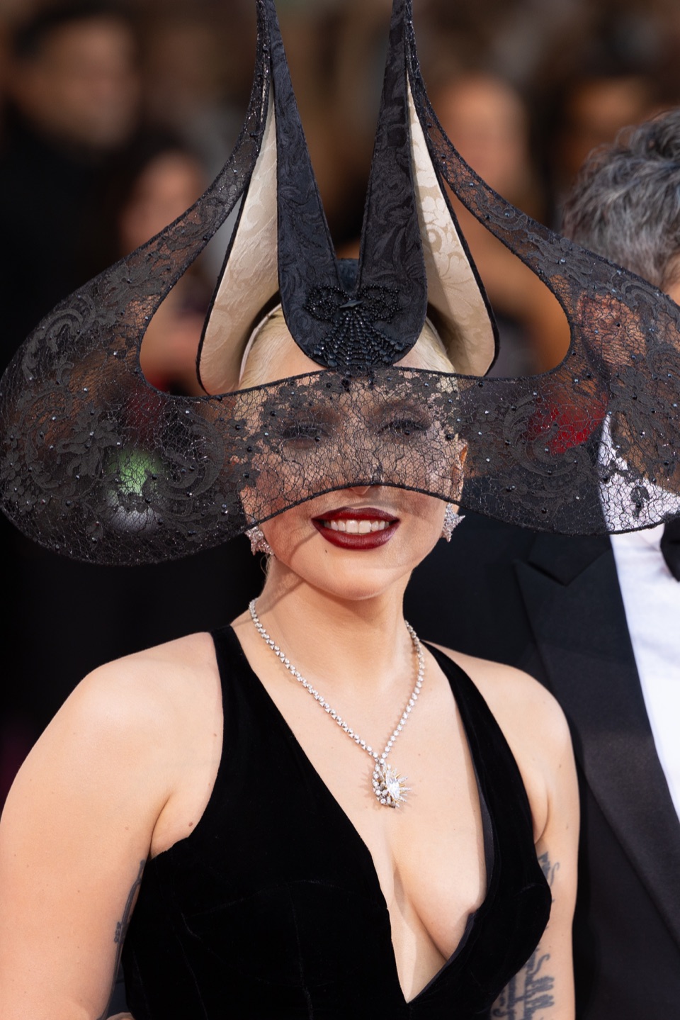Lady Gaga al Festival del cinema di Venezia nel settembre 2024